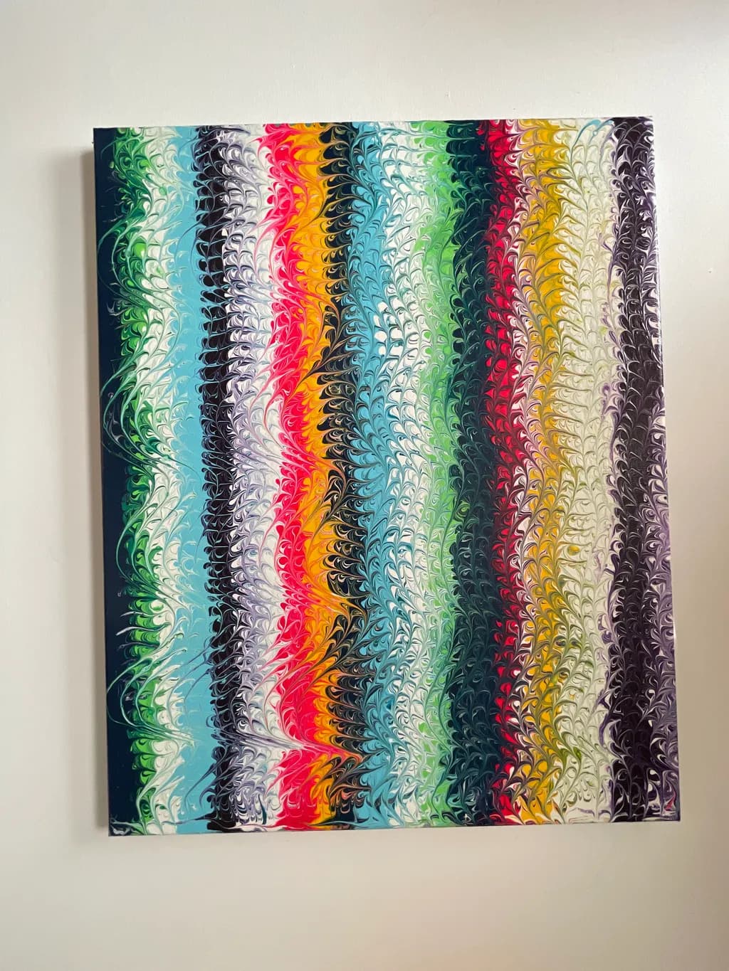 Marbled Color Currents
