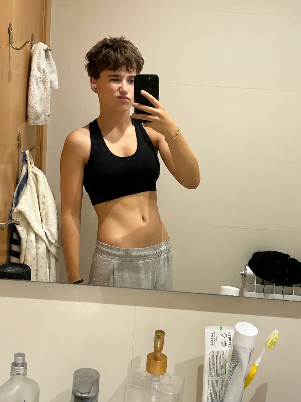 Bathroom Selfie Reflection