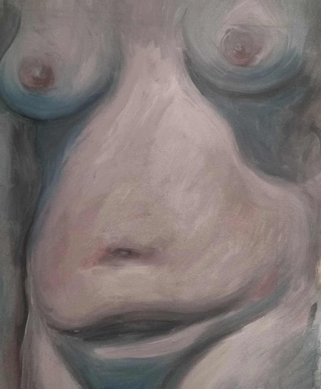 Abstract Nude Torso