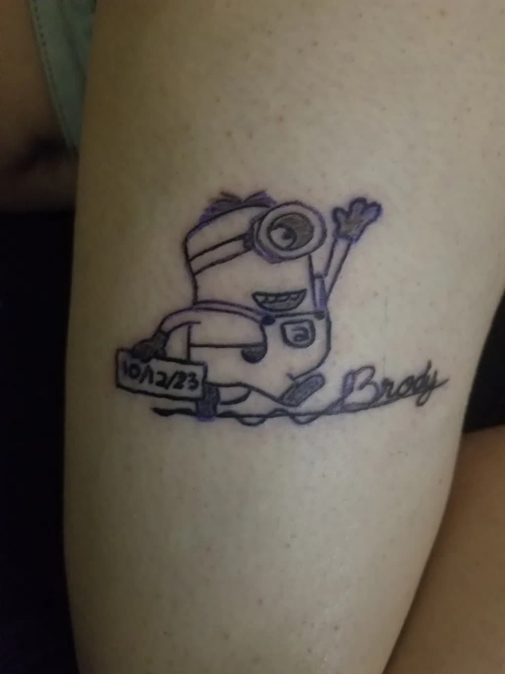 Minion Tattoo