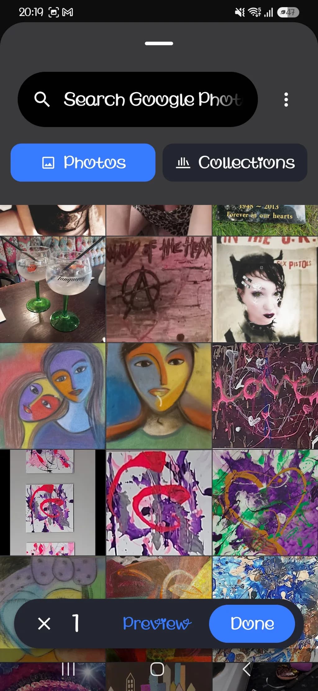 Colorful Faces Painting