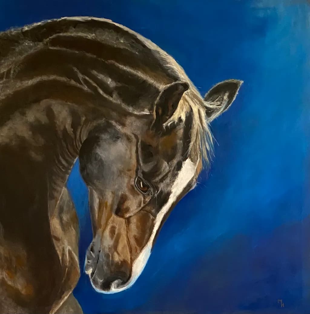 Brown Horse Portrait