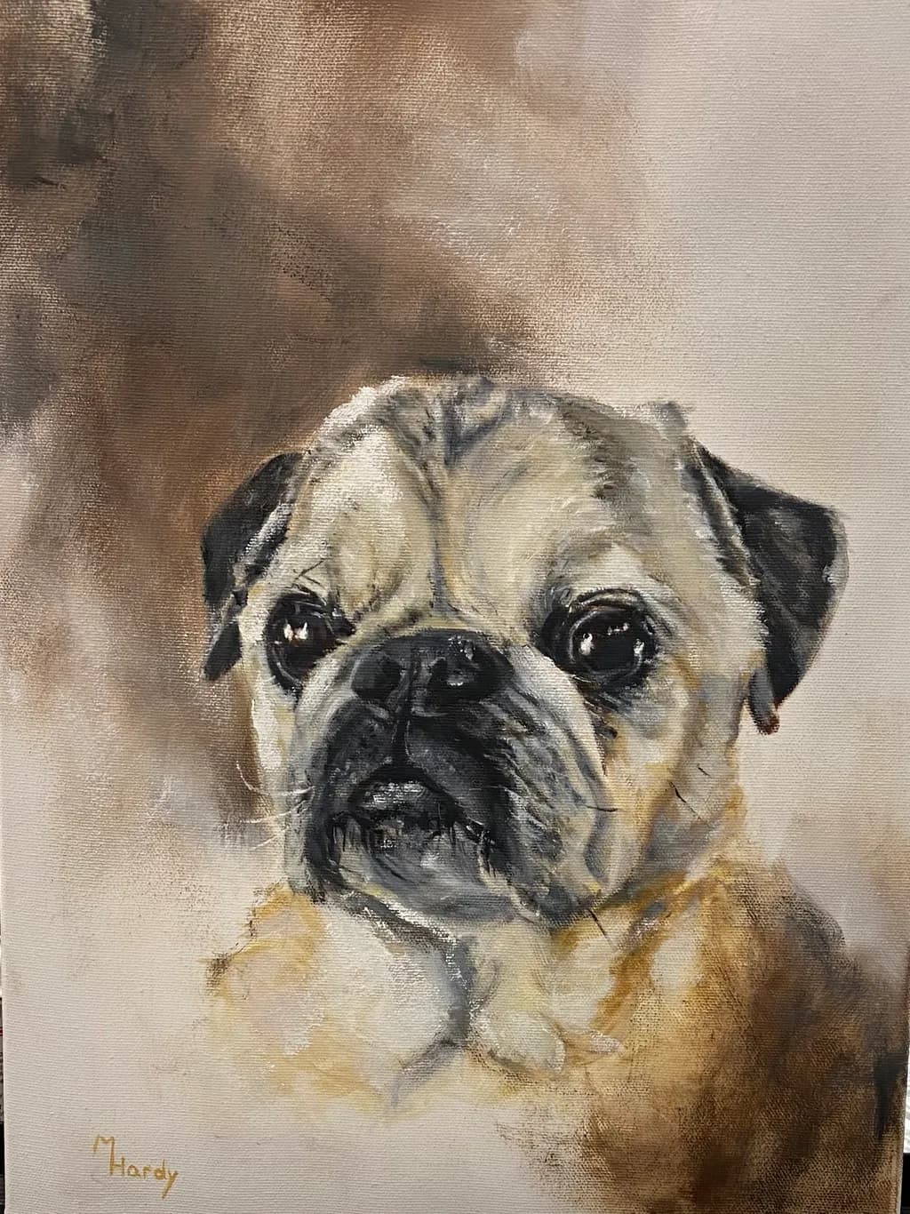 Pug Portrait