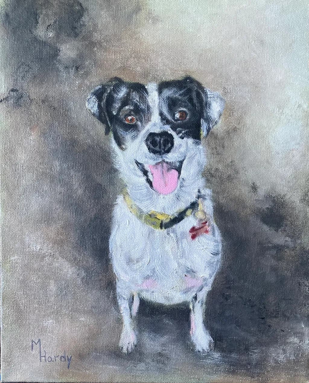 Happy Dog Portrait