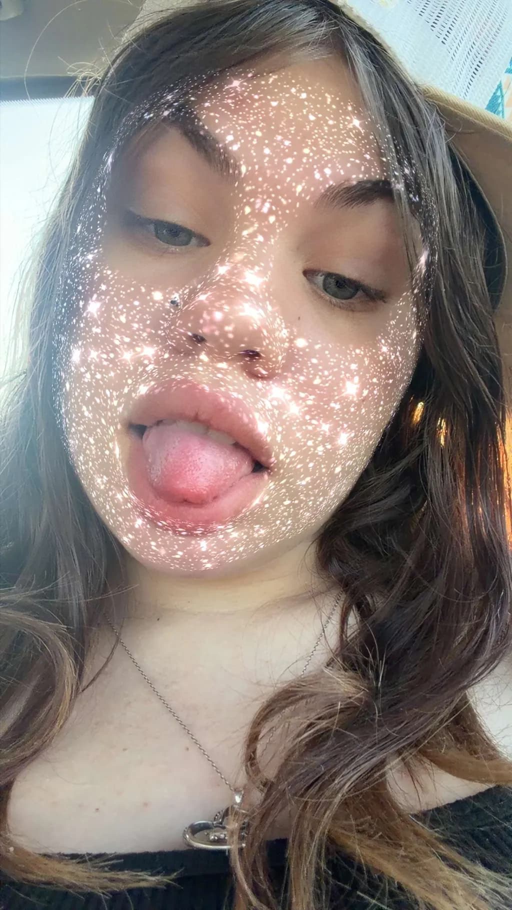 Sparkling Face Reflection