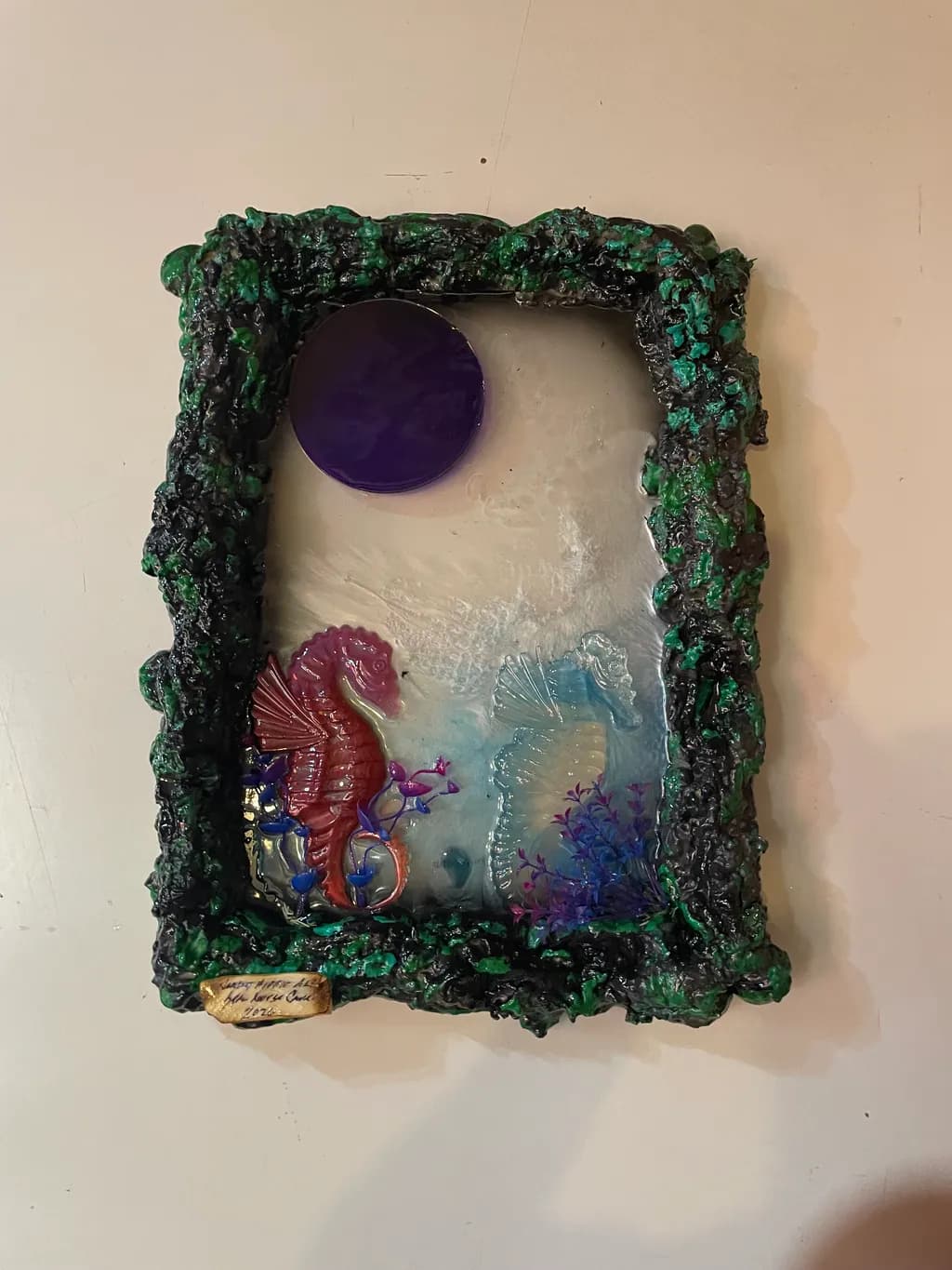 Seahorse Moon Frame