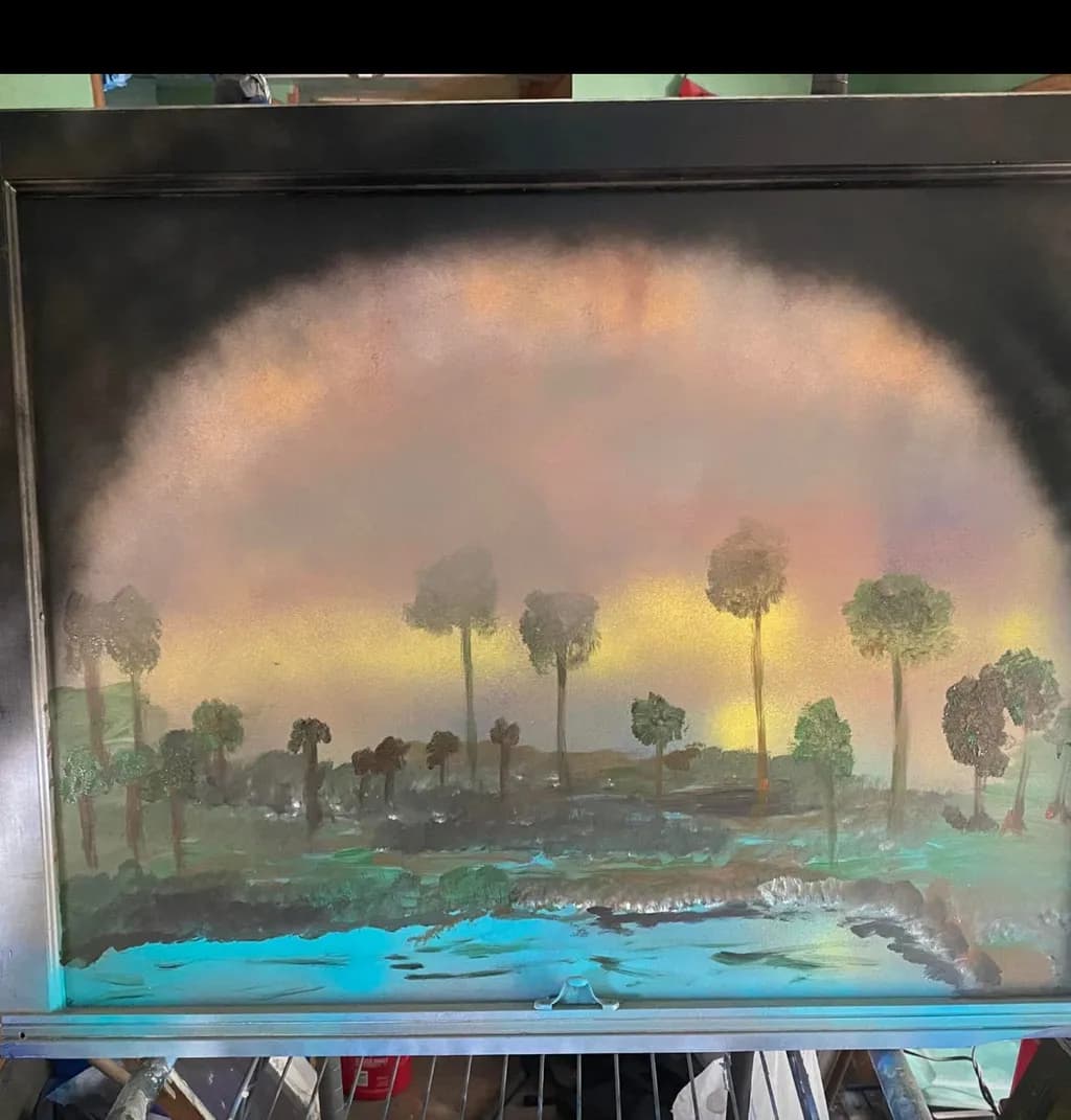Palm Tree Landscape