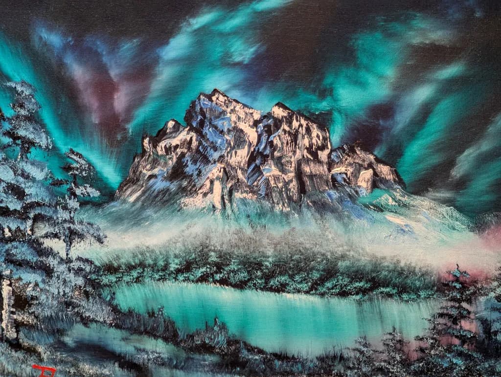 Mountain Lake Glow