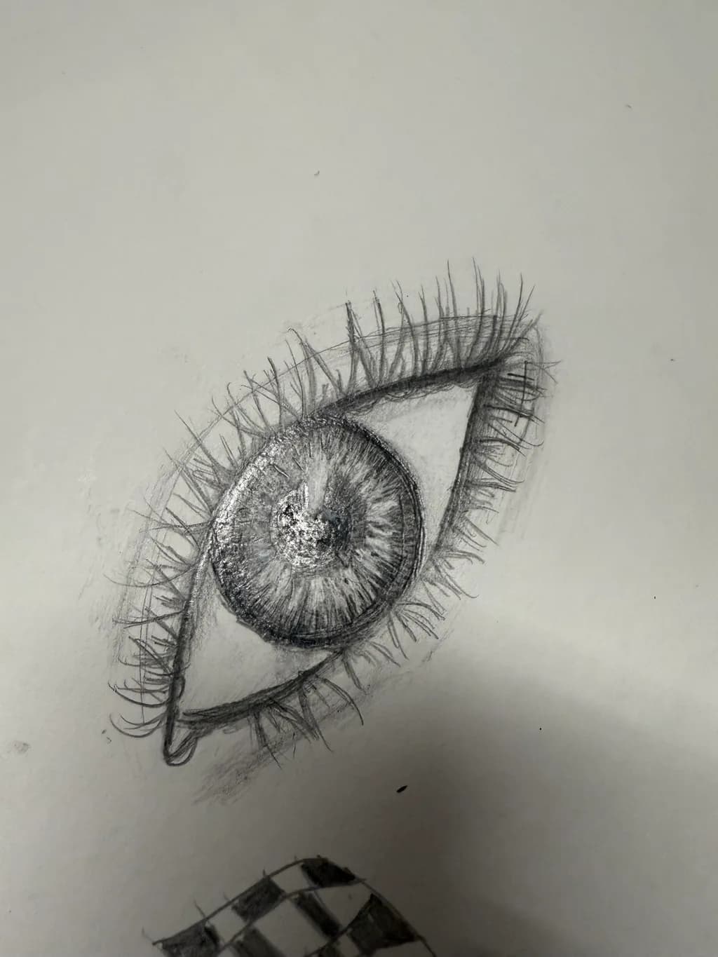 Detailed Eye Sketch