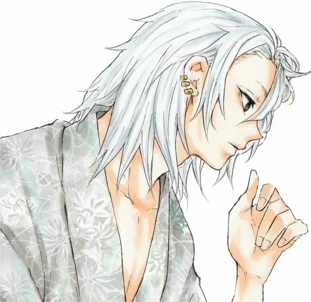 Silver Haired Reflection
