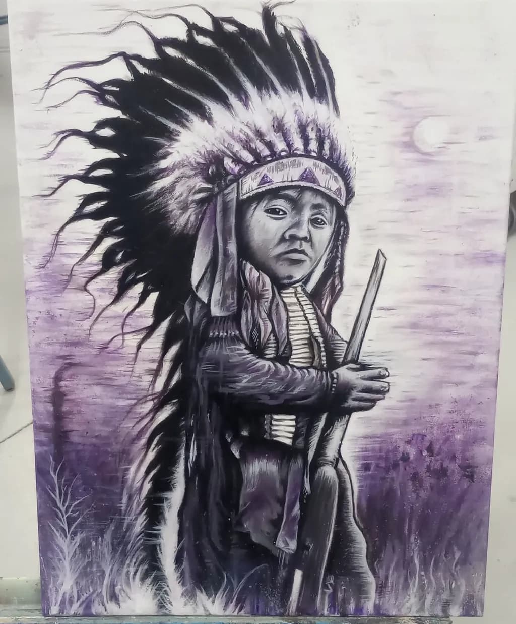 Native Chief Portrait