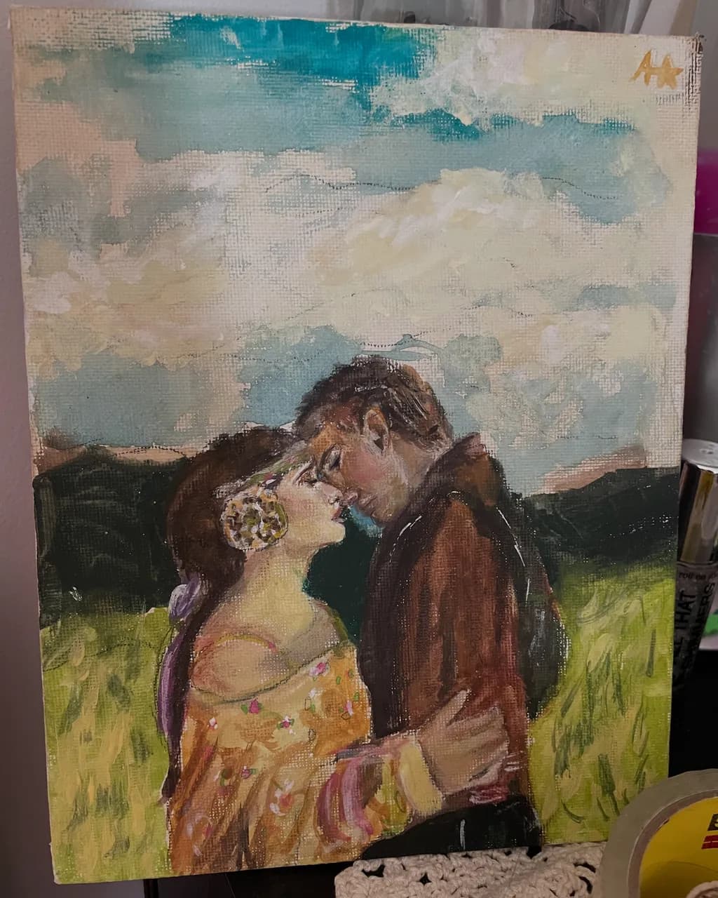 Couple in Field