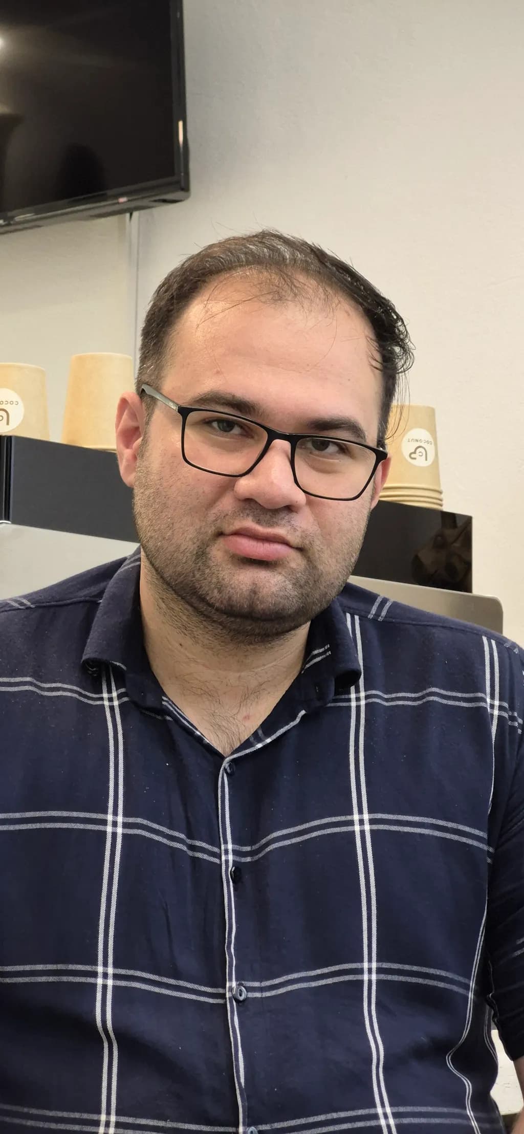 Portrait with Glasses