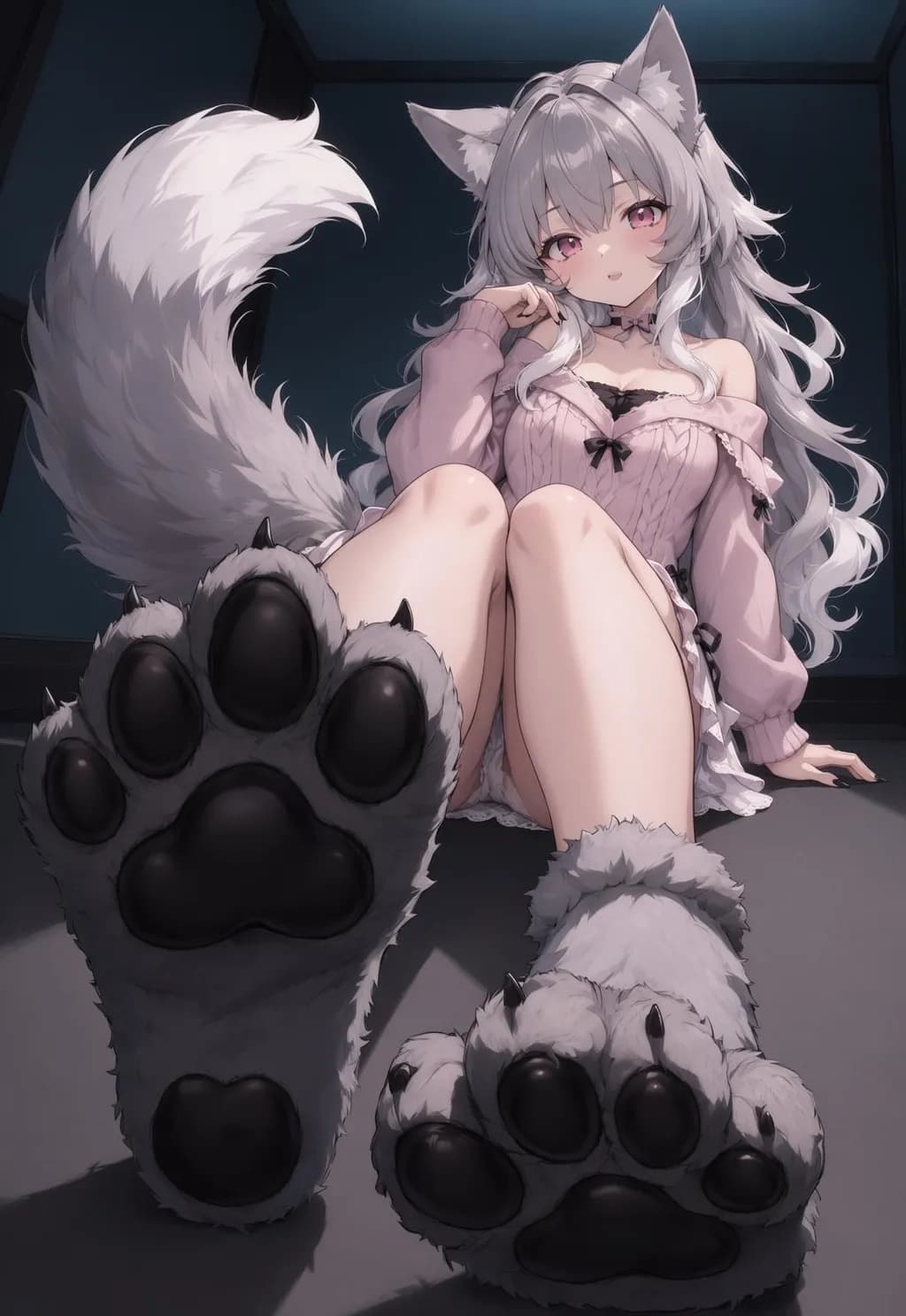 Wolf Girl Paws
