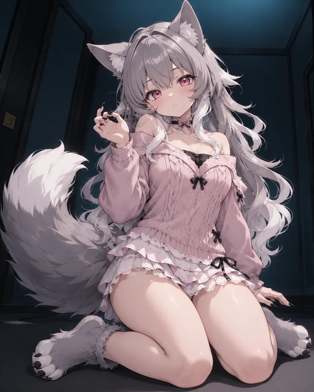 Wolf Girl Portrait
