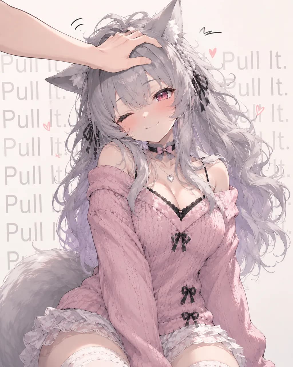 Wolf Girl Charm