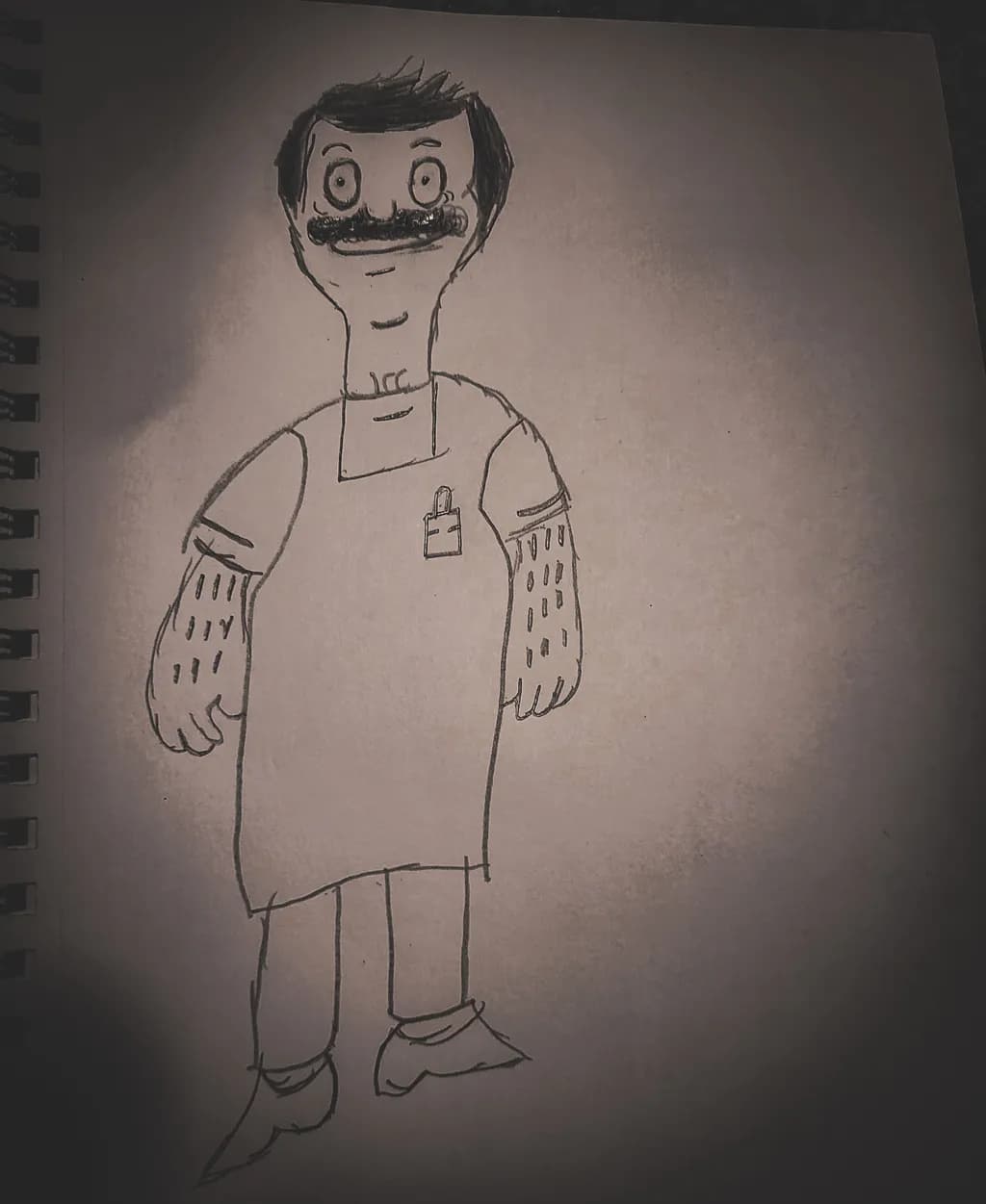 Apron Character Sketch
