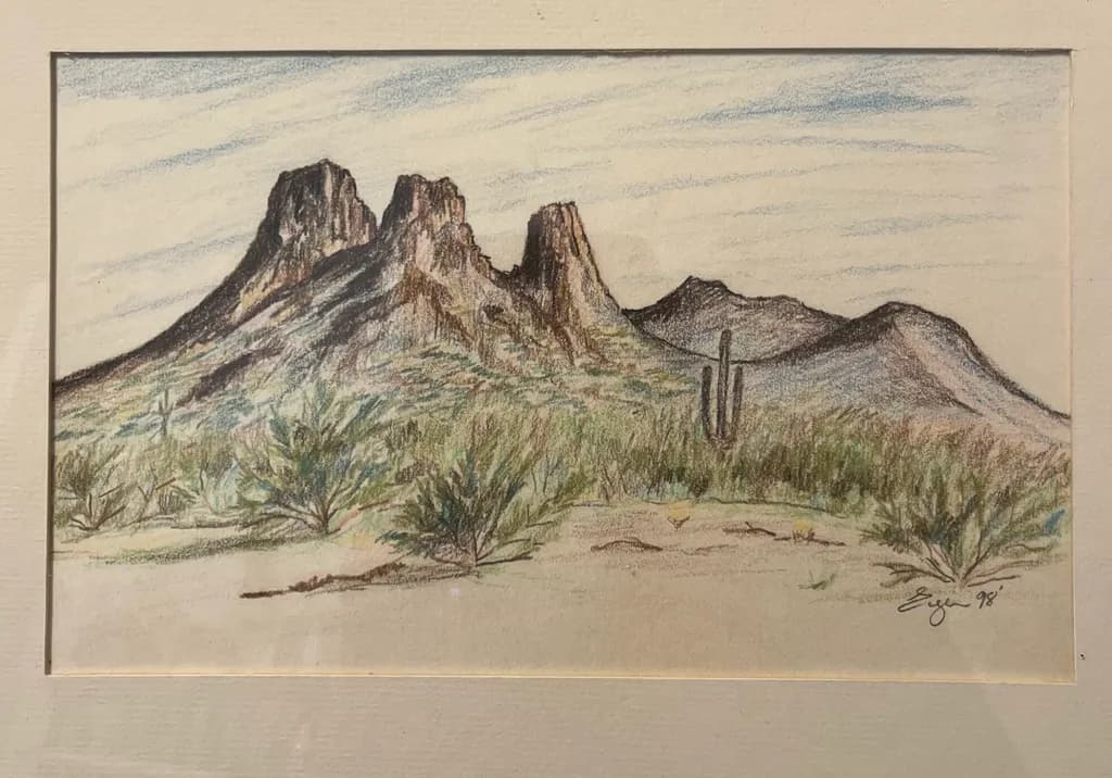 Desert Mountainscape