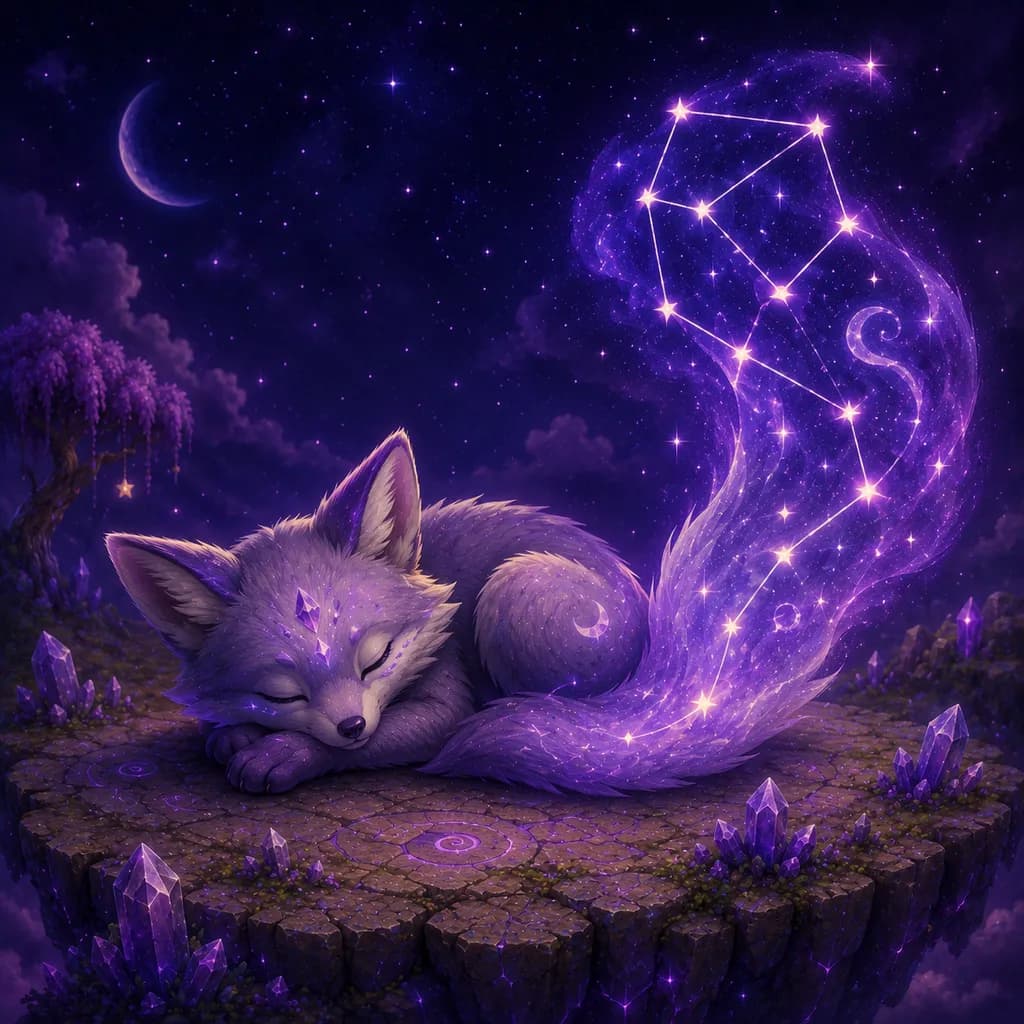 Cosmic Fox Constellation