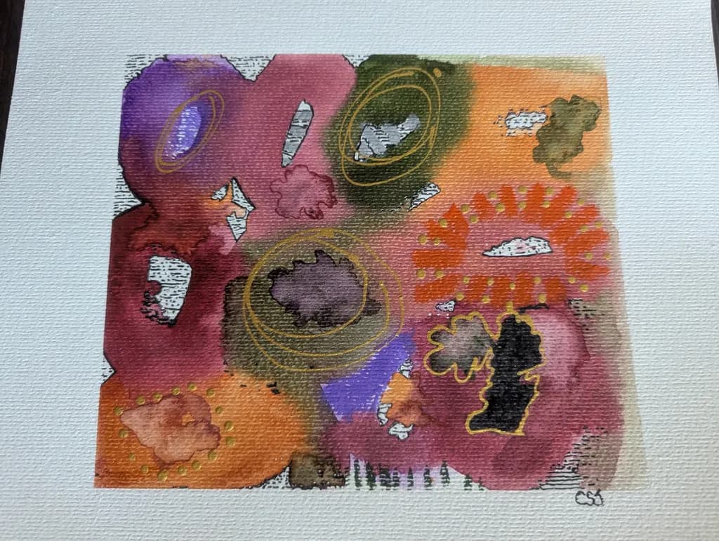 Colorful Abstract Composition