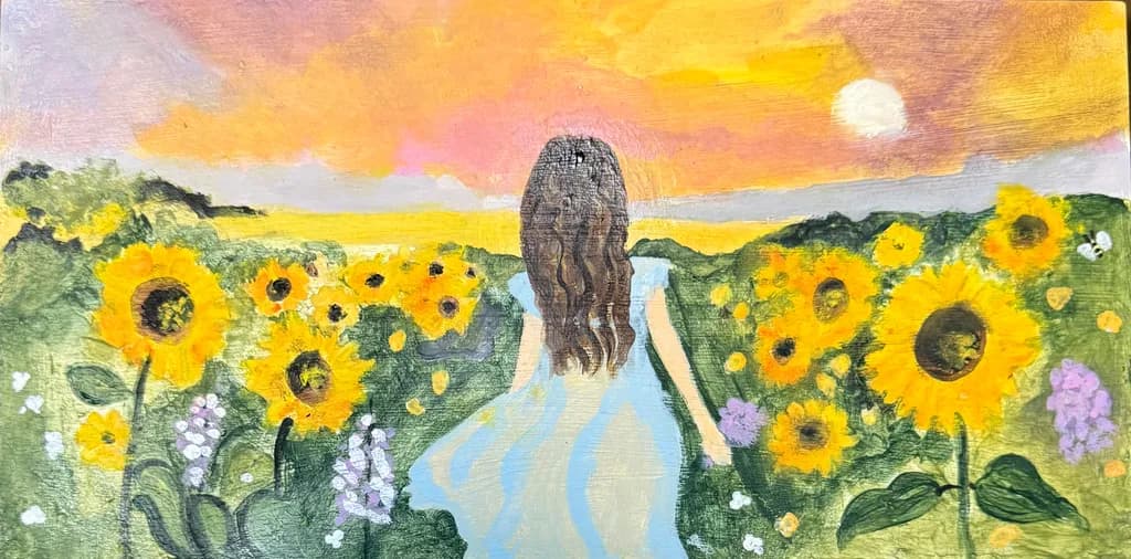 Sunflower Field Walk