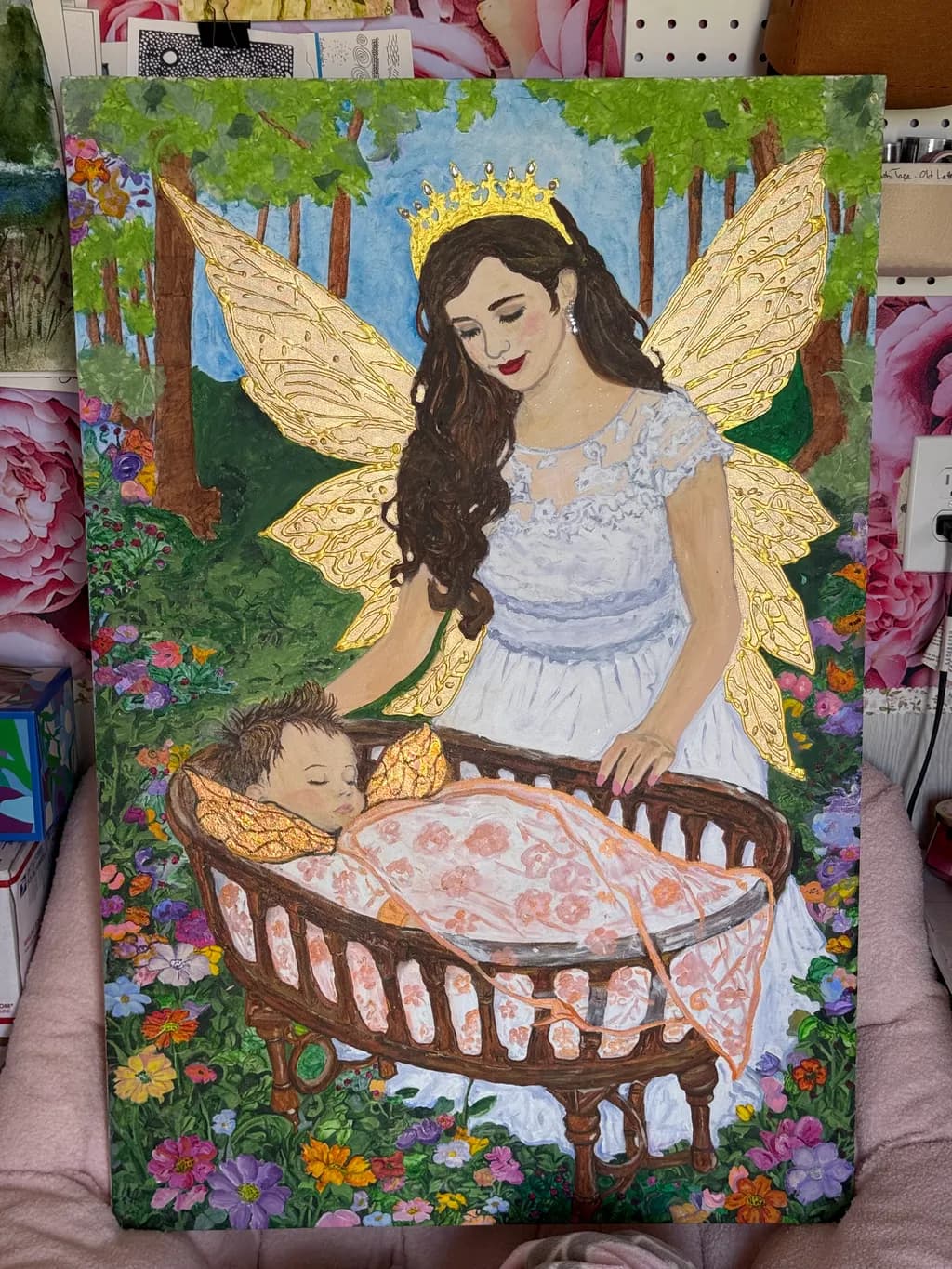 Fairy Queen and Cradle