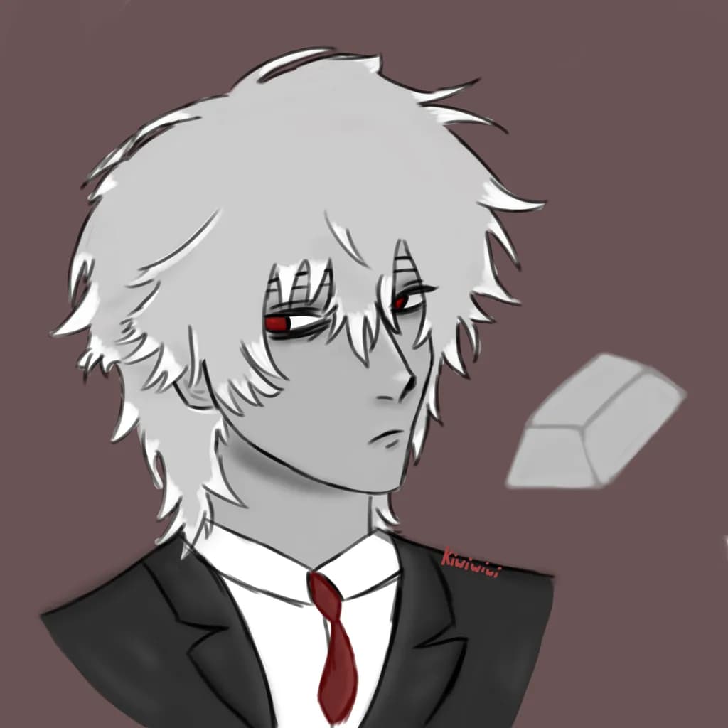 Silver Hair Suit