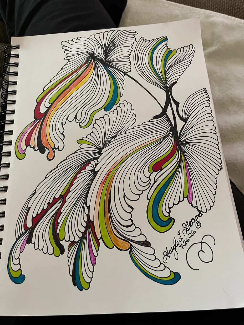 Flowing Leaves