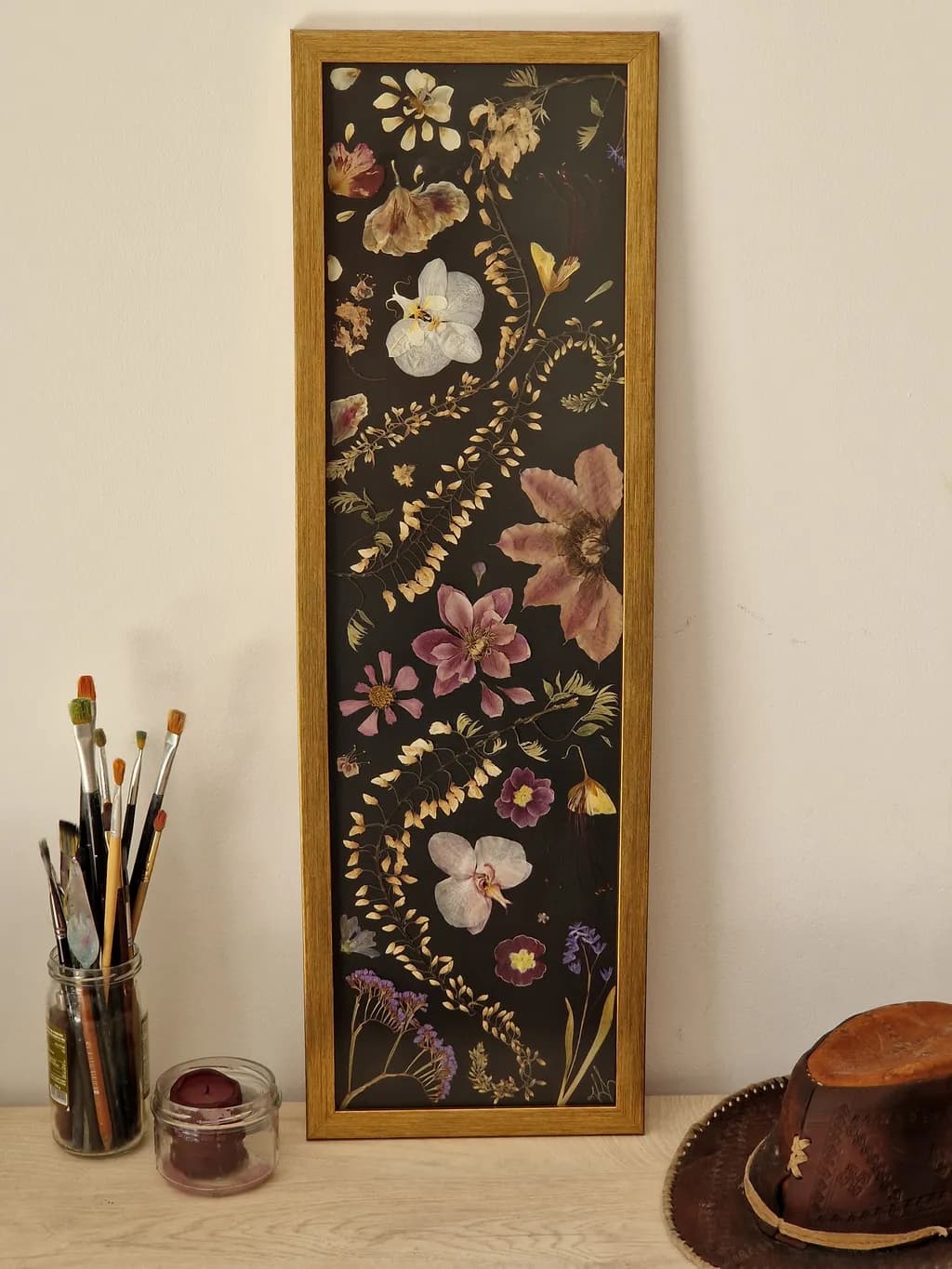 Pressed Floral Art