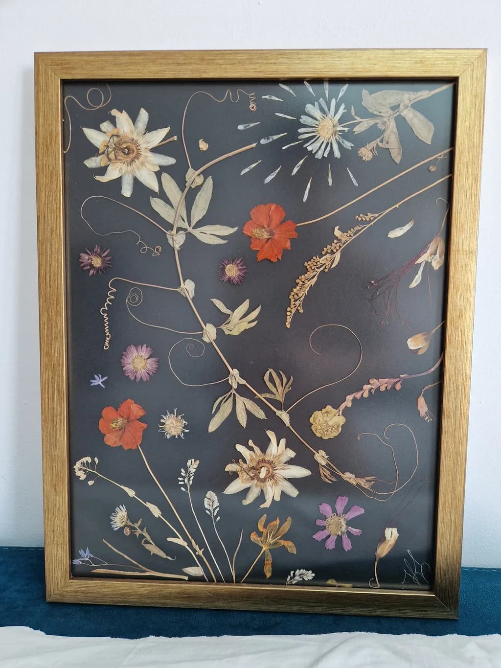 Pressed Flowers Arrangement