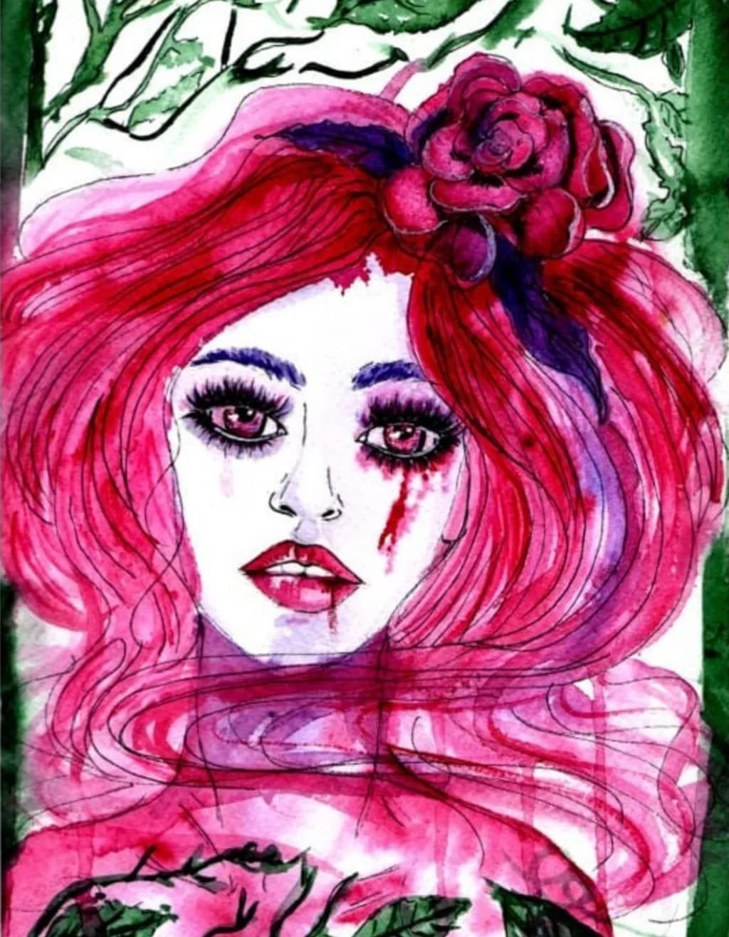 Rose Portrait