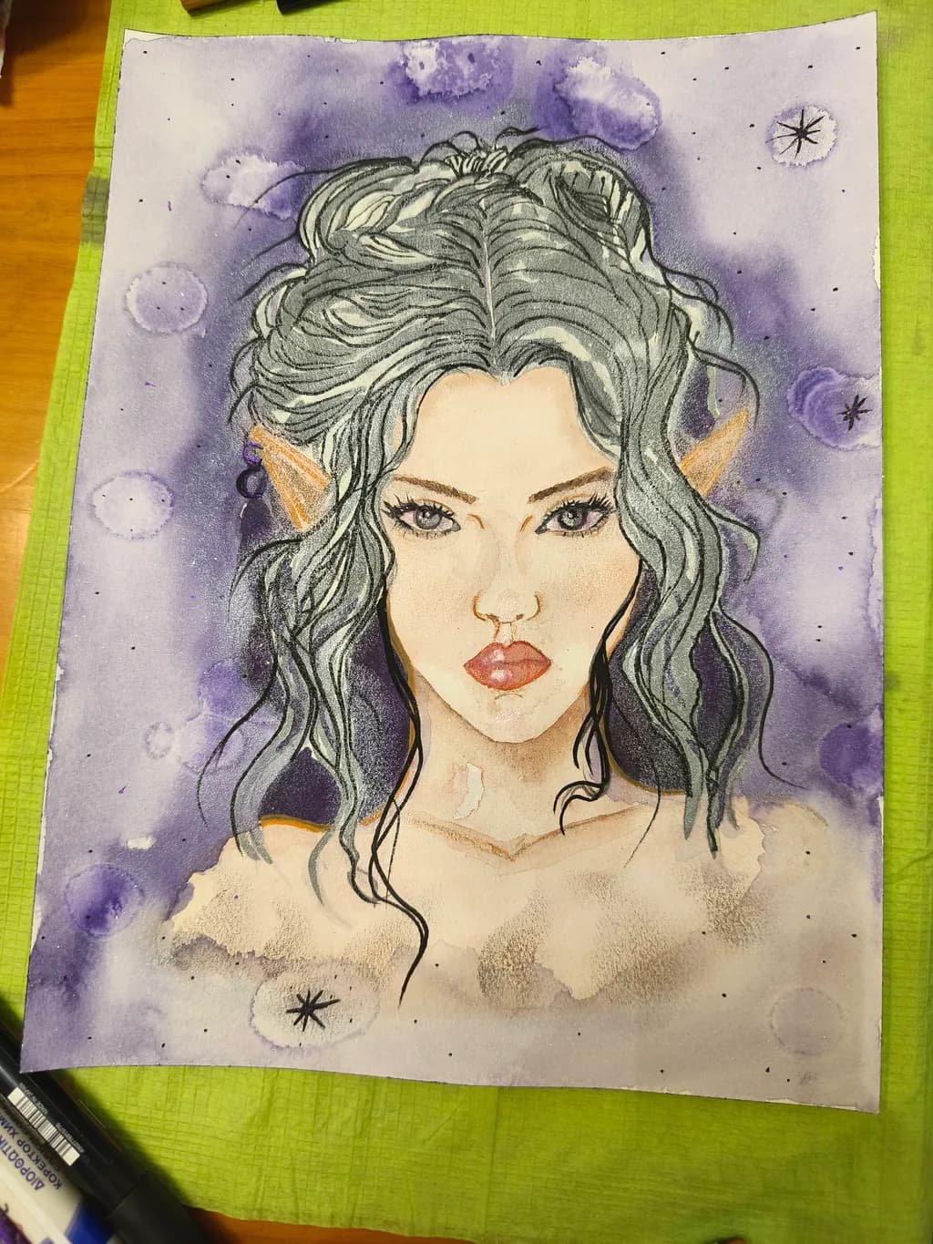 Mystical Elf Portrait