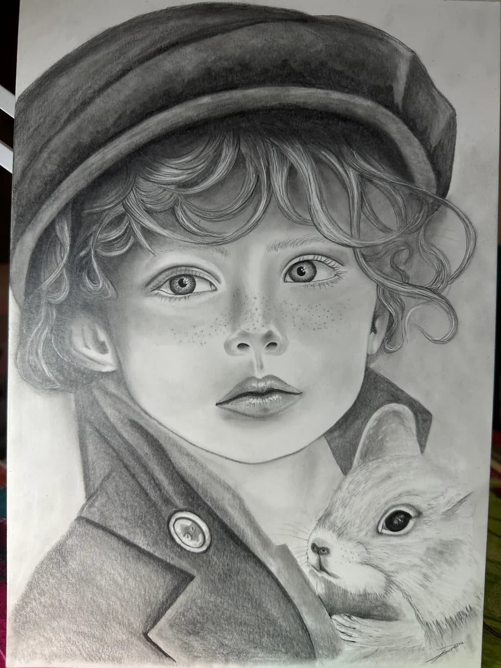 Child with Squirrel