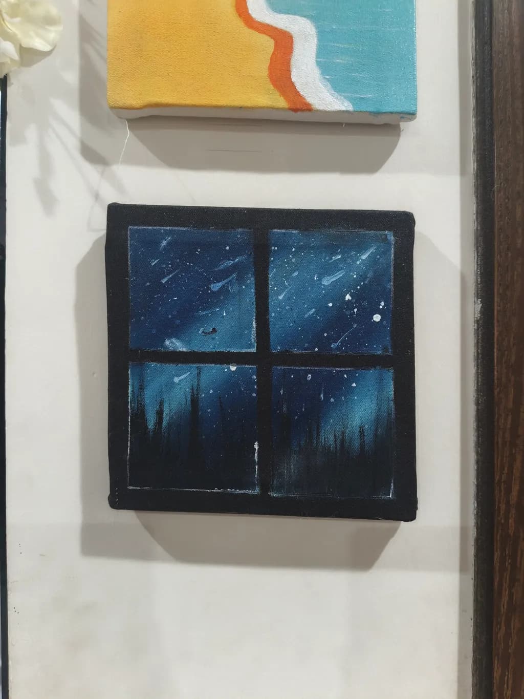 Starry Window View