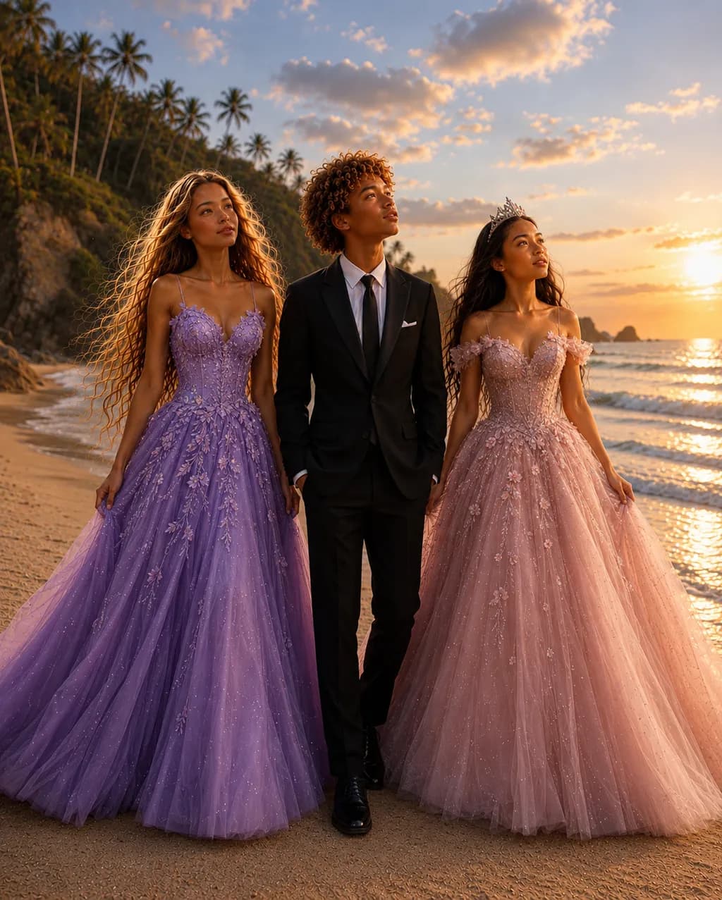 Beach Sunset Elegance