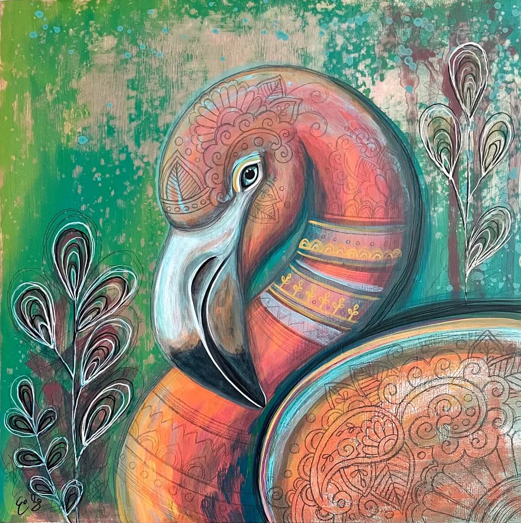 Ornate Flamingo