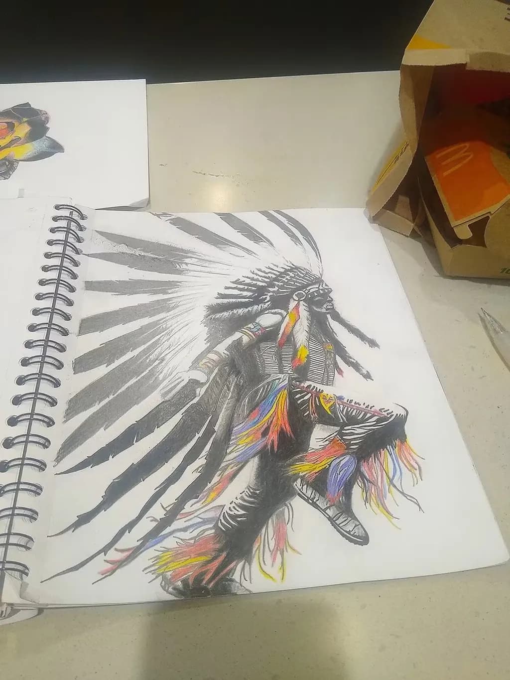 Native Dance Feathered Headdress