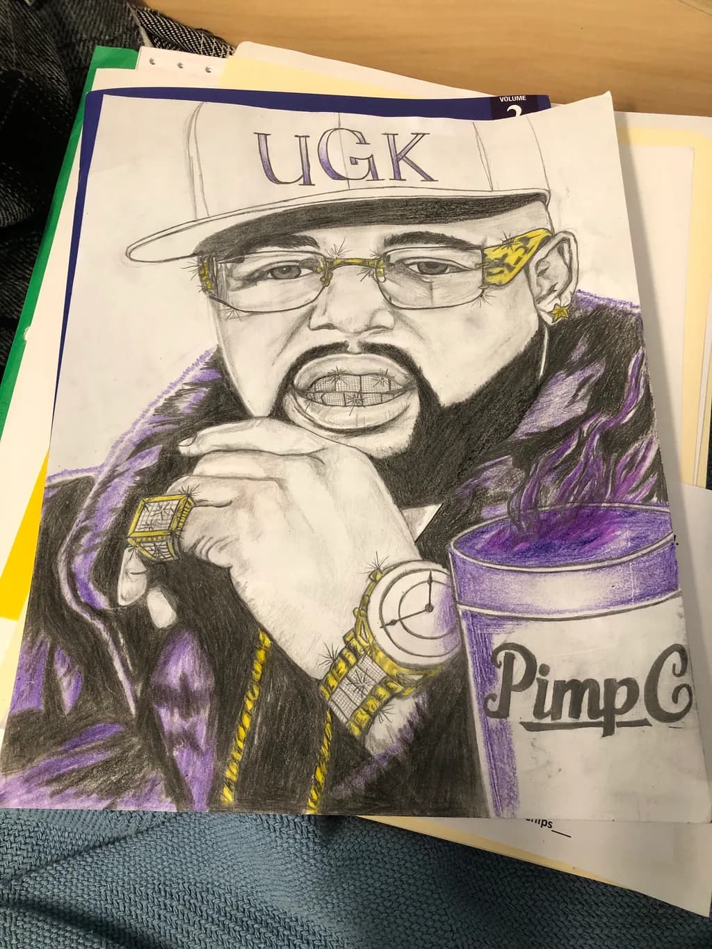 Pimp C Portrait