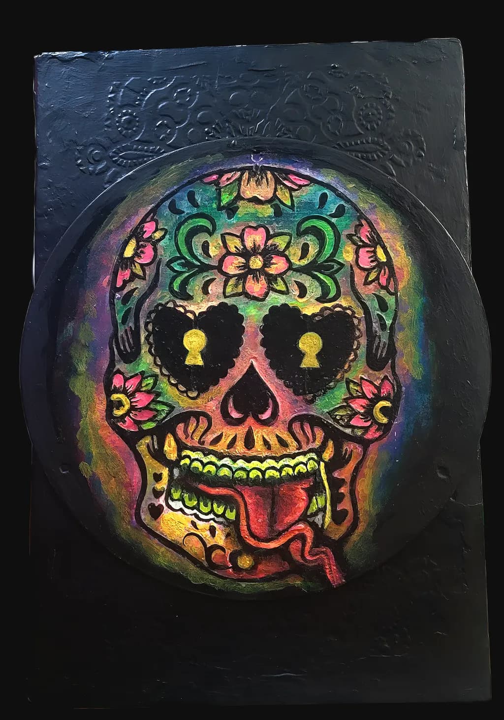 Colorful Skull Art