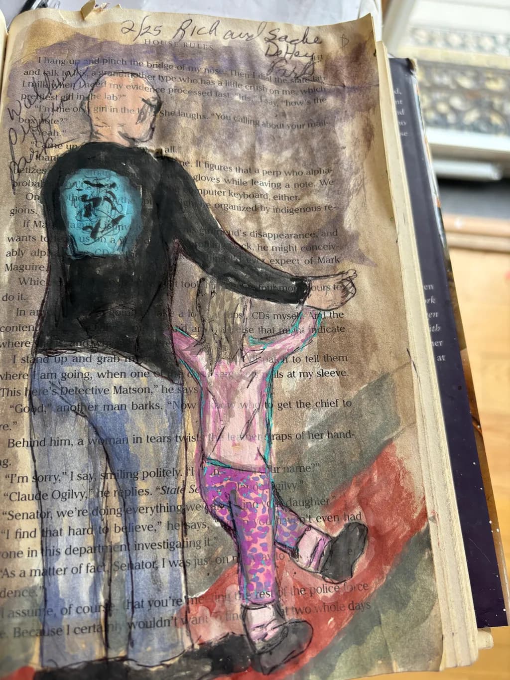 Father and Child Walk