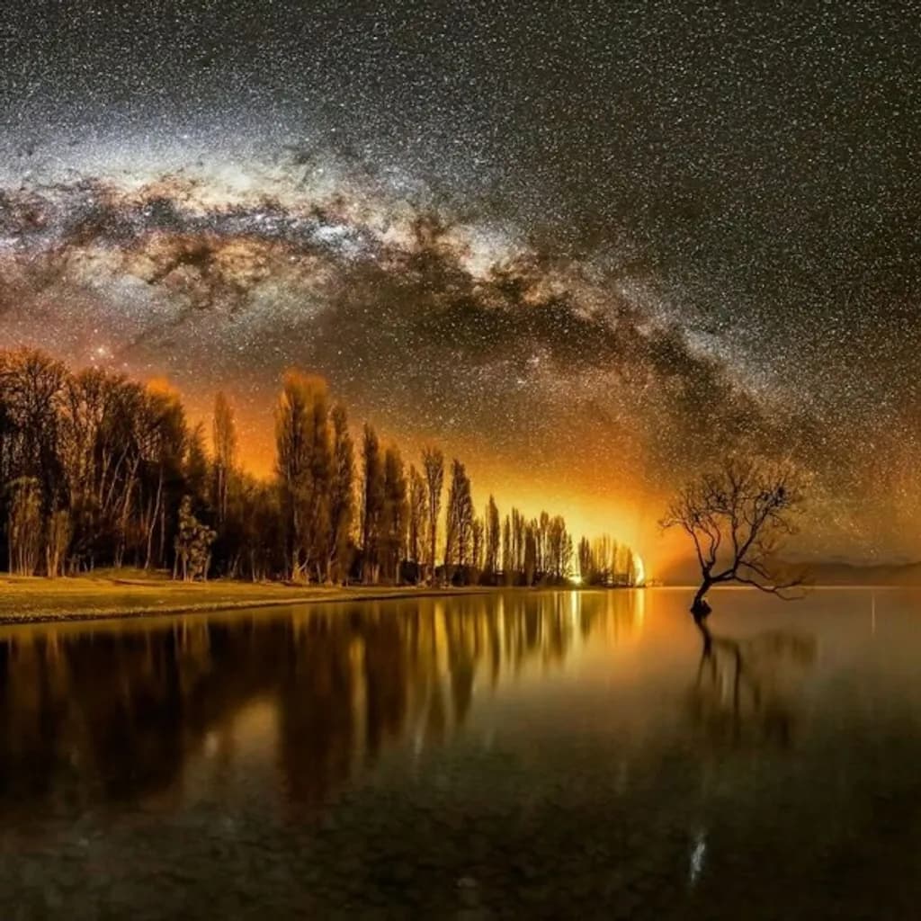 Lake Starry Night