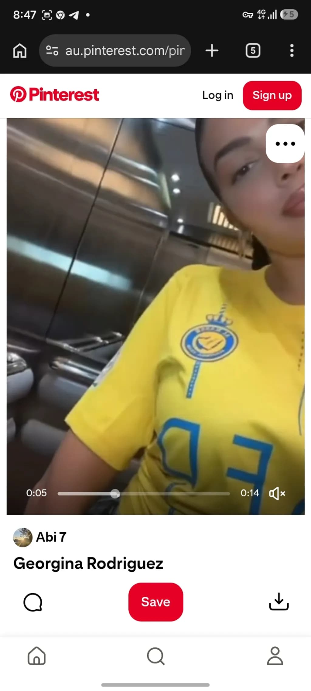 Yellow Logo Tee