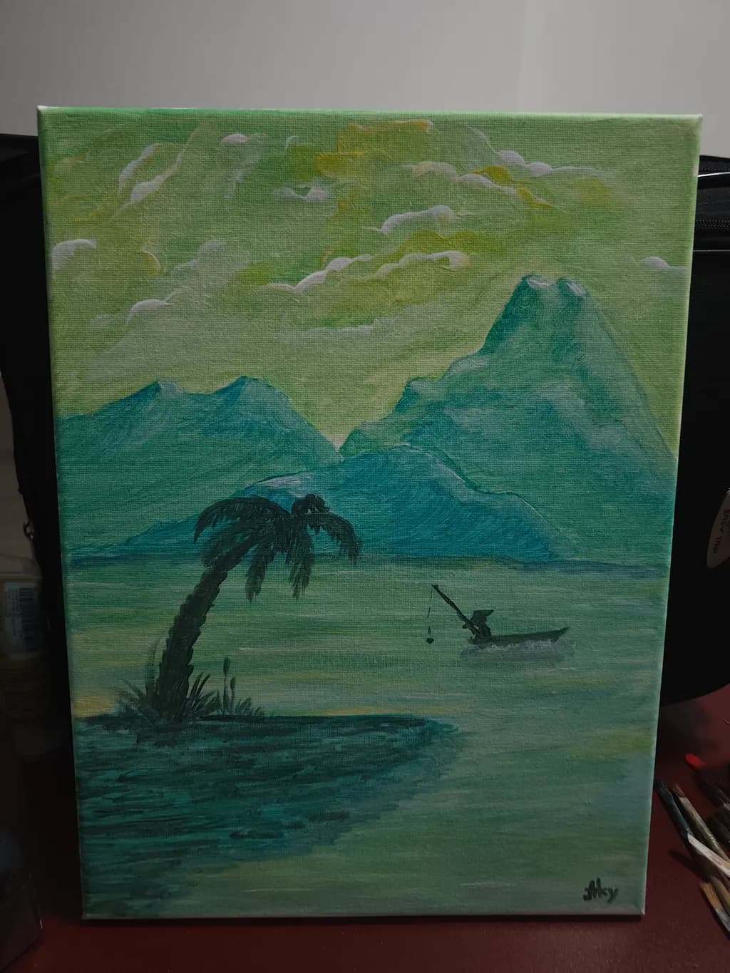 Mountain Lake Fishing