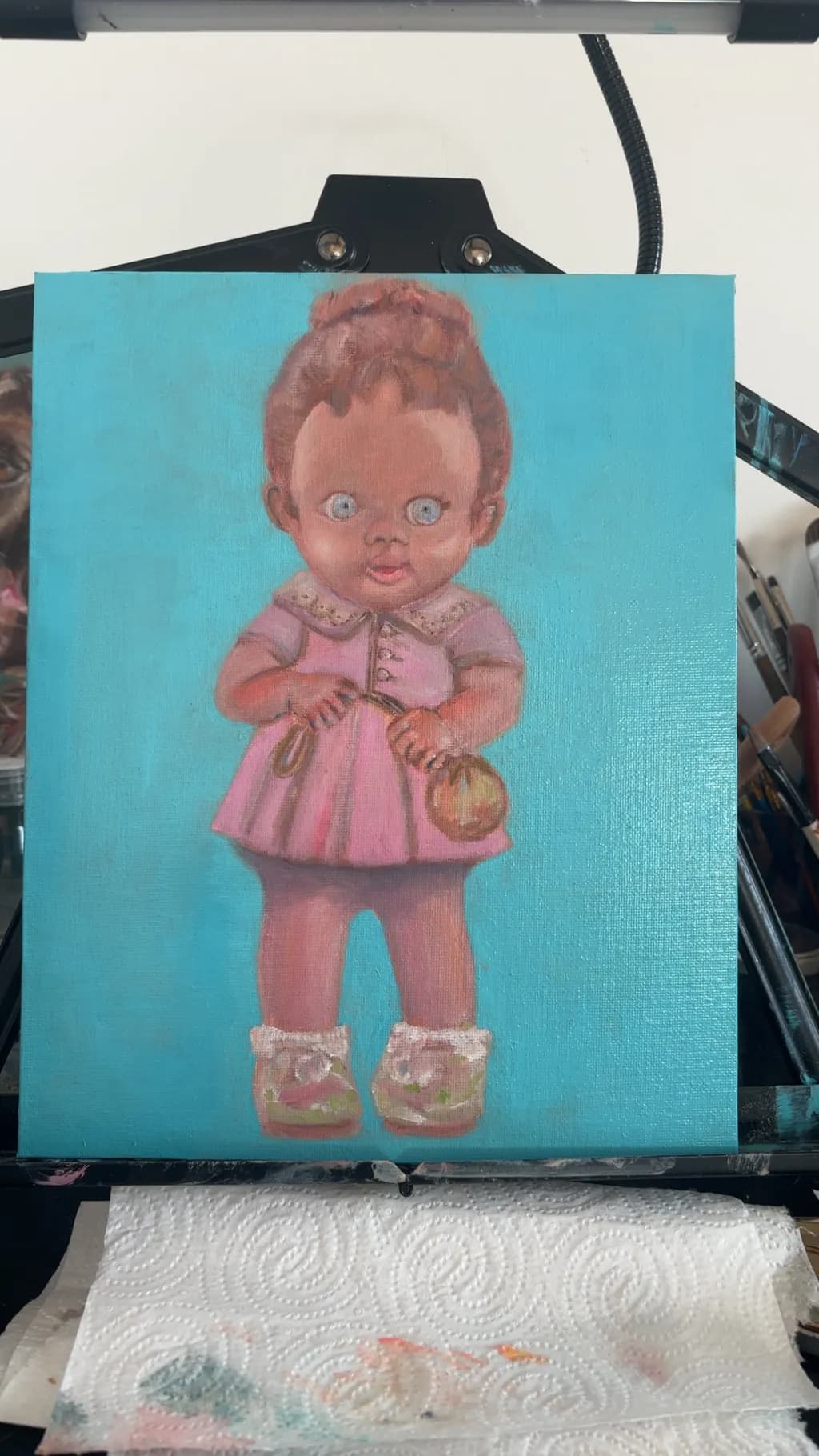 Vintage Doll Portrait