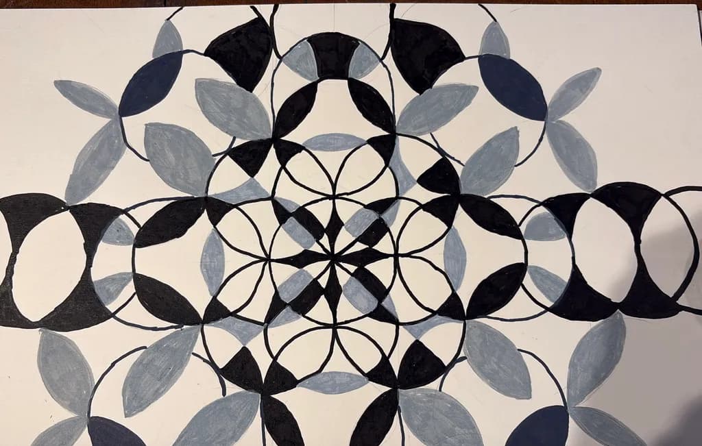 Geometric Circle Pattern