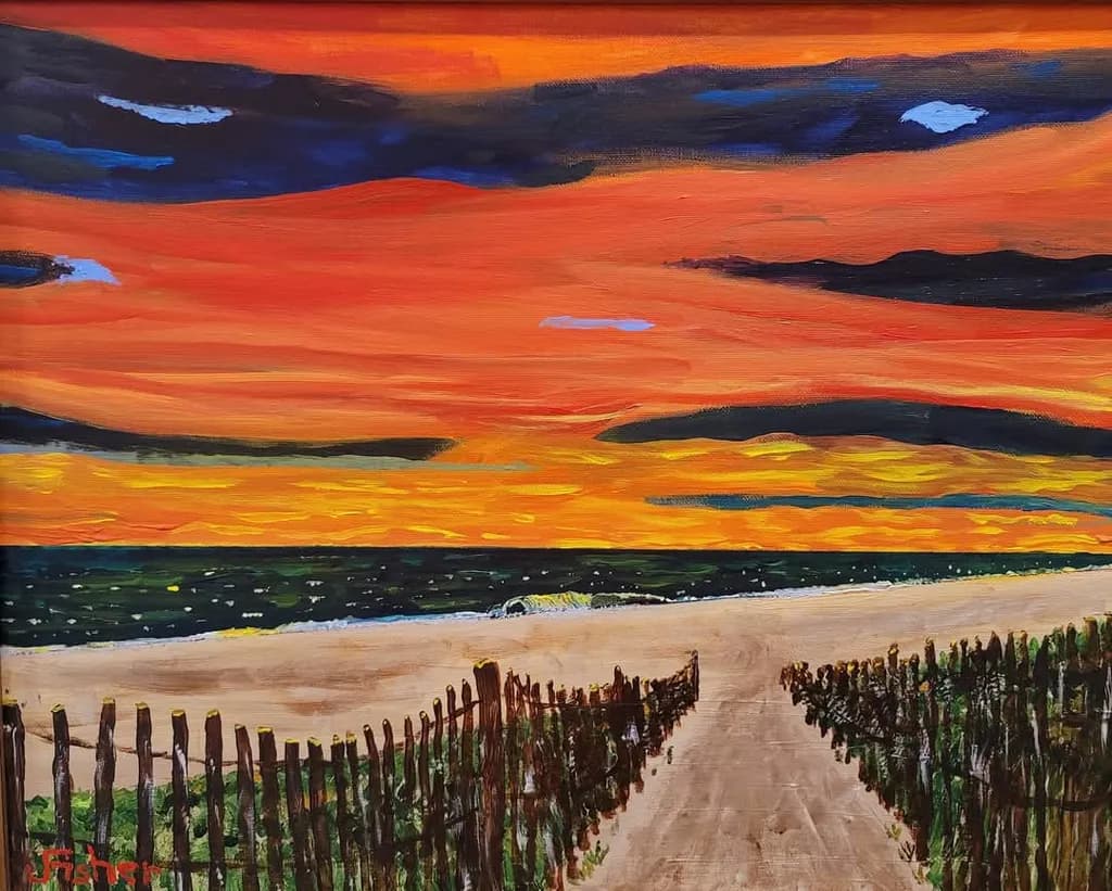 Sunset Beach Path