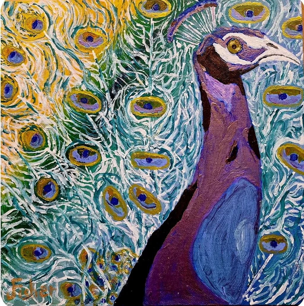 Peacock Plumage