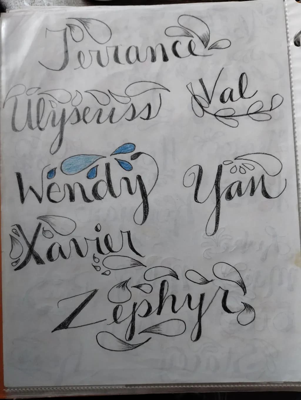 Floral Name Scripts