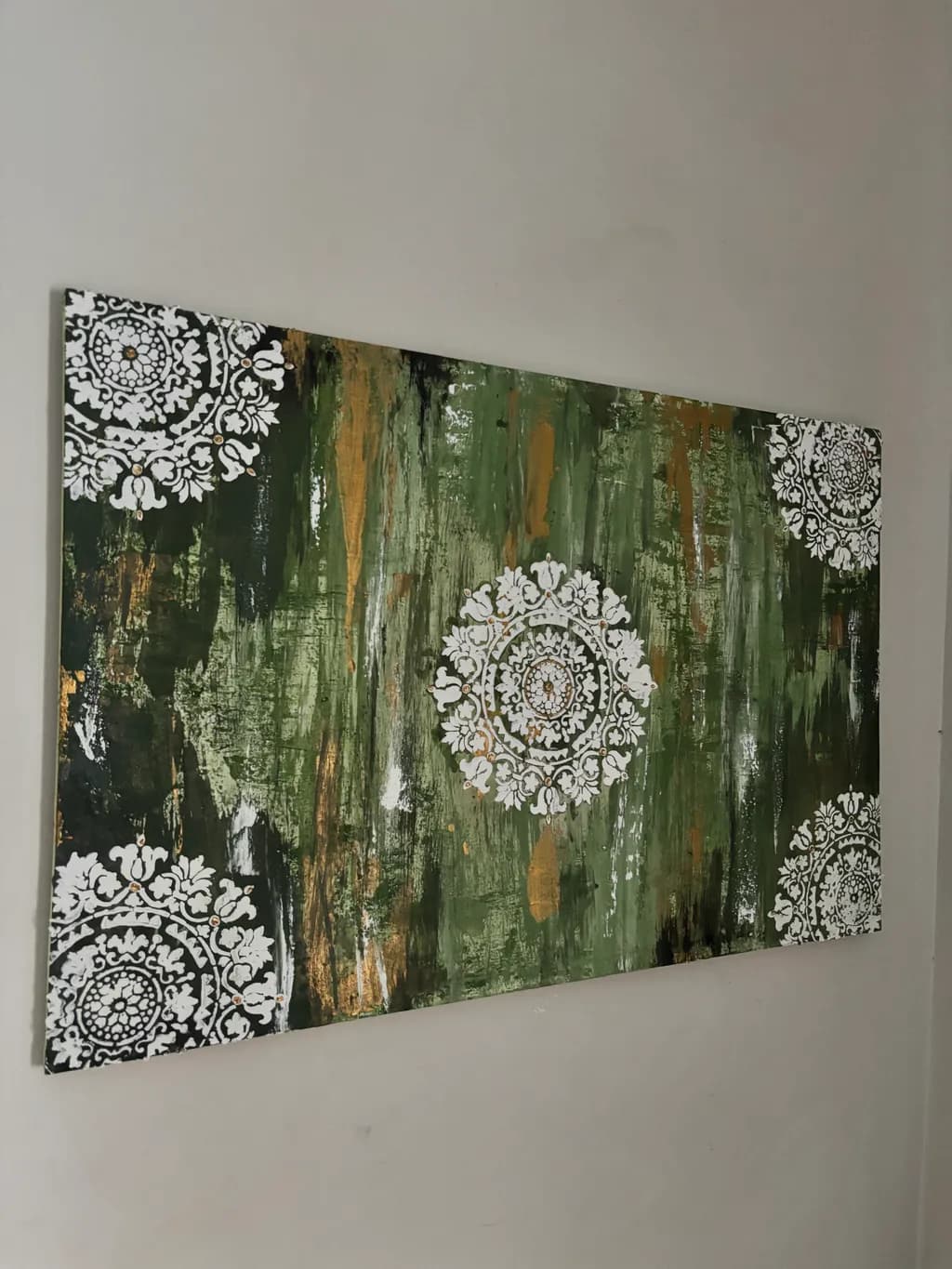 Green Medallion Patterns