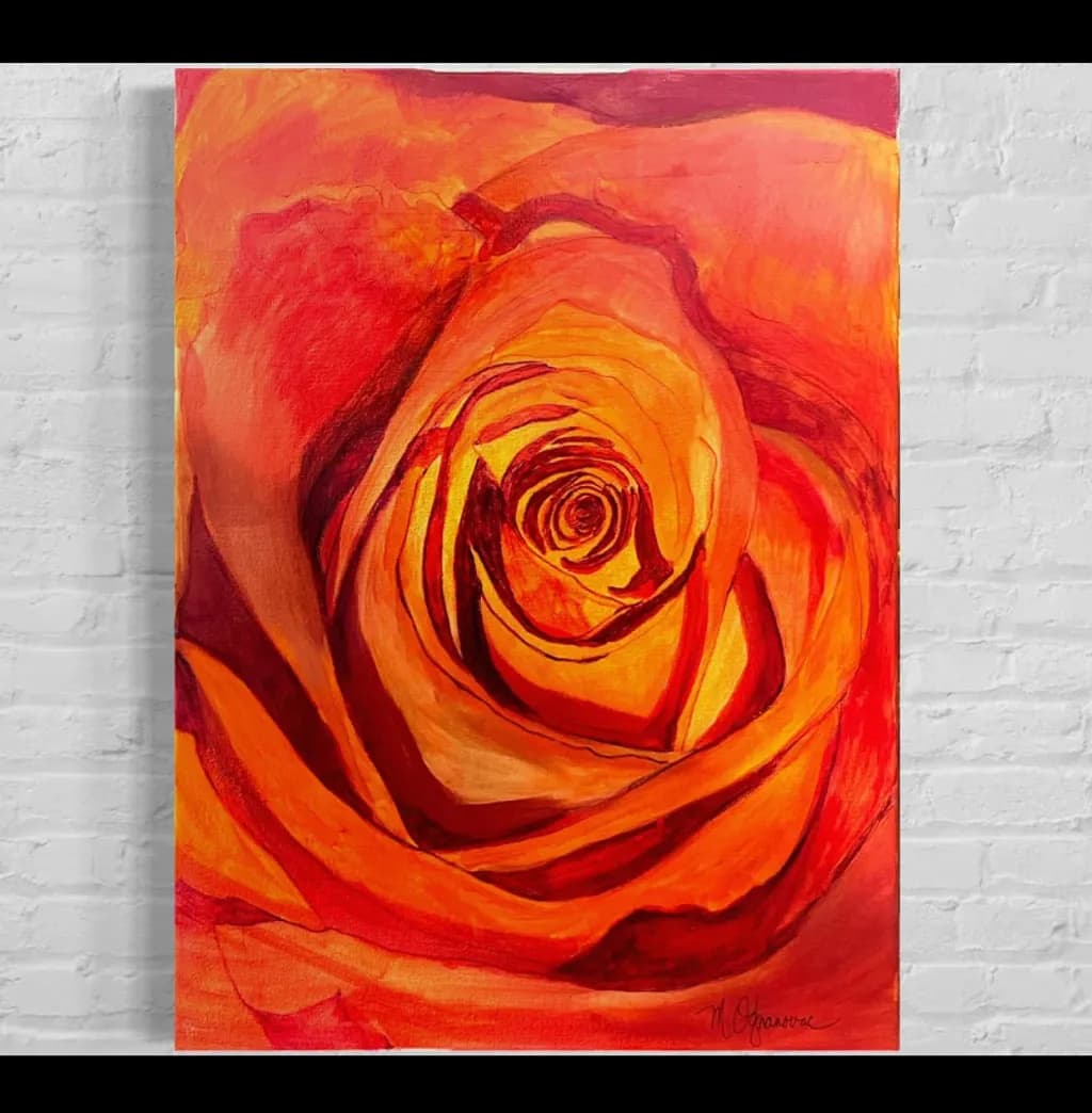 Burning Rose